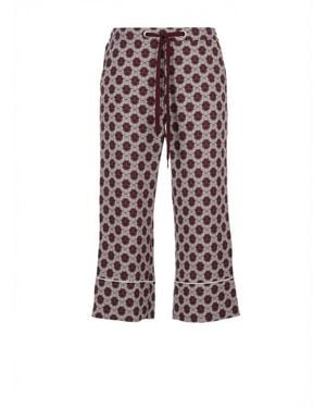 Pinko Pants Viscose Apparel Trousers-Leggings - Multicolor