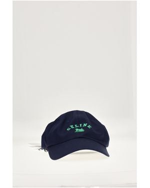 Celine Cap Sulky Cotton Hat - Blue