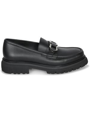 Ferragamo Gancini Loafer - Black