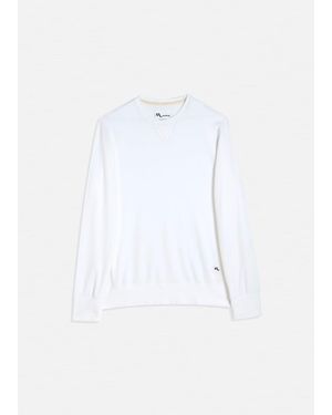 Doppiaa Aasteria Soft Cotton Sweatshirt Sweatshirts & Poloshirts - White