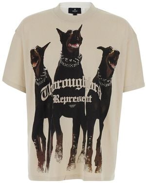 Represent T-Shirt Crew Neck T-Shirts - Black