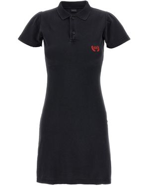 Balenciaga Mini Polo Dress - Black