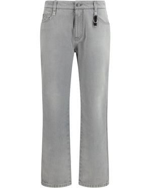 Ermanno Scervino Boyfriend Jeans Cotton - Grey