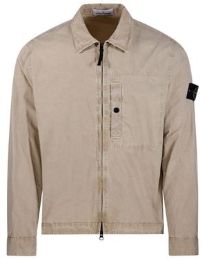 【STONE 】コンパス パッチ パーカー Stone Island Compass Patch Jackets for Men - Up to 65% off