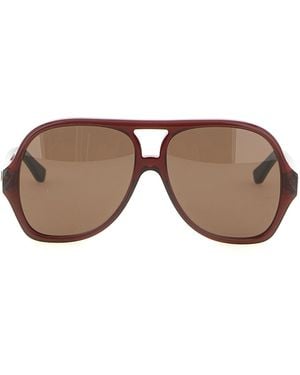 Chloé 58 Sunglasses Recycled Acetate - Brown