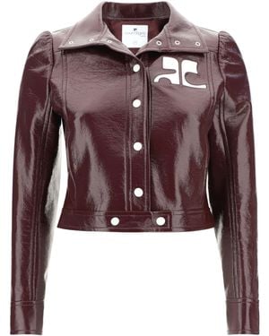 Courreges Cotton Jacket - Red