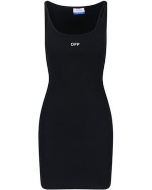 Off-White c/o Virgil Abloh Dresses Cotton - Black