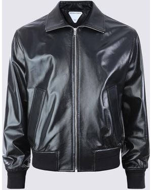 Bottega Veneta Leather Jacket - Black