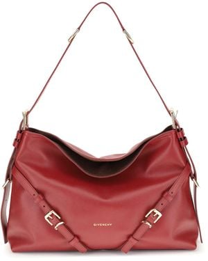 Givenchy Voyou Shoulder Bag Medium - Red