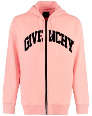 Givenchy Full Zip Hoodie - Pink