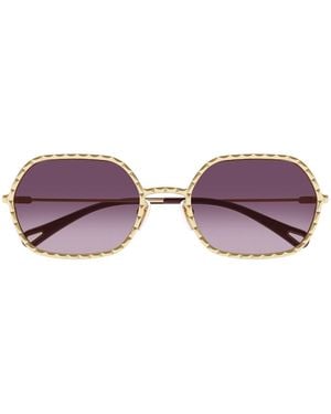 Chloé Ch0231S Linea 003 Metal Occhiali Sole - Purple