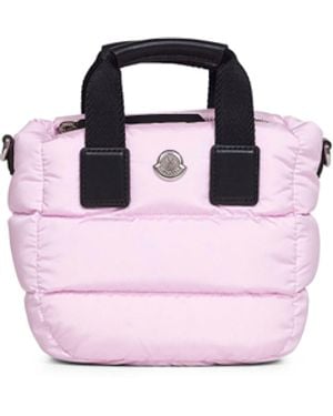 Moncler Tote Bag Micro Caradoc Polyamide Shoulder - Pink