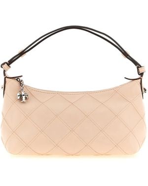 Tory Burch 'Fleming' Clutch - Brown