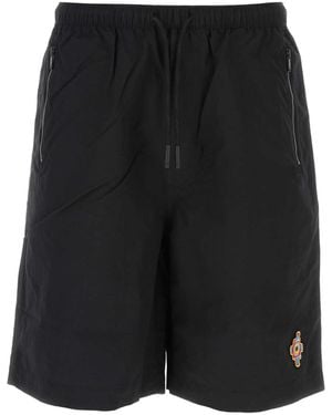 Marcelo Burlon Nylon Swimming Shorts - Black