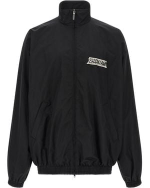 Balenciaga Masking Tape Sweatshirt - Black