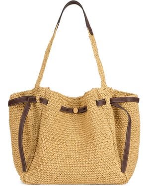 Tory Burch Tote Bag Romi Raffia - Natural