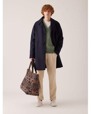 Doppiaa Aamsterdam-N1121 Coats & Jackets - Blue