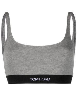 Tom Ford Modal Bralette Underwear - Grey