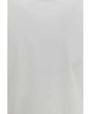 Max Mara Cotton T-Shirt Donata T-Shirts & Jerseys - White