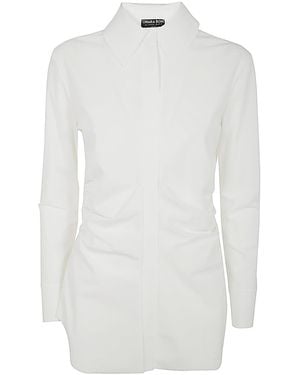 La Petite Robe Di Chiara Boni Doris Shirt Jersey - White