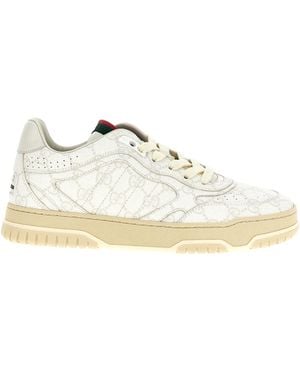 Gucci Re-Web Trainers - White