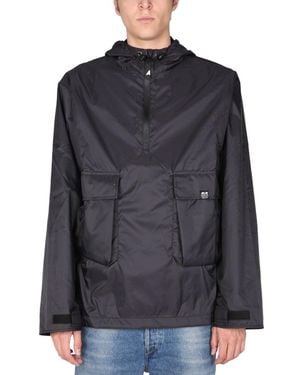 ArkAir Waterproof Jacket With Tall Neck - Blue