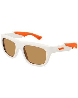 Bottega Veneta Frame And Lens Sunglasses - Brown