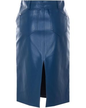 Patrizia Pepe Skirts Polyurethane - Blue