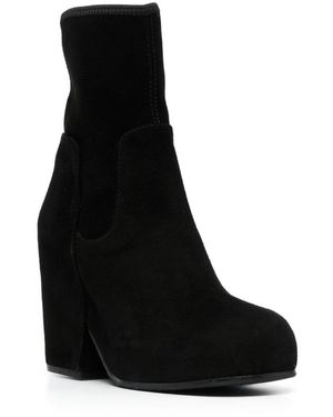 Random Identities Platform Boots Rubber Shoe - Black
