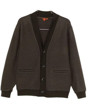 Barena V-Neck Cardigan With Buttons - Black