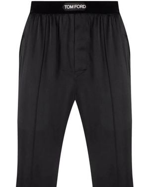 Tom Ford Pajama Pants Silk Underwear - Blue