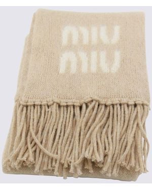 Miu Miu Natural Scarves