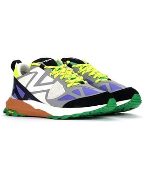 Philippe Model Rockx Low Vibram Sole Sneakers Shoes - Green