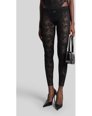 DIESEL Claire-Utlt Leggings - Black