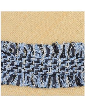 Maison Michel Mini New Kendall Hat Brisa - Blue