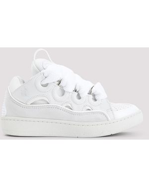 Lanvin Curb Trainers - White