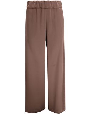 D. EXTERIOR Trousers Polyester - Brown