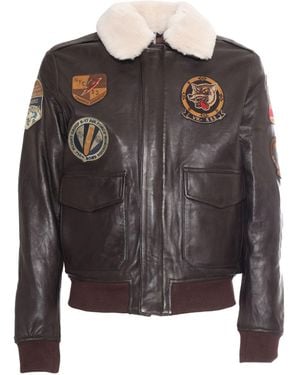 Schott Nyc Leather Jacket - Black