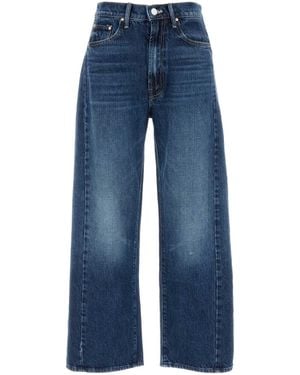 Mother Denim The Half-Pipe Jeans - Blue