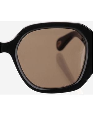 Chloé Logo Sunglasses Recycled Acetate - Black