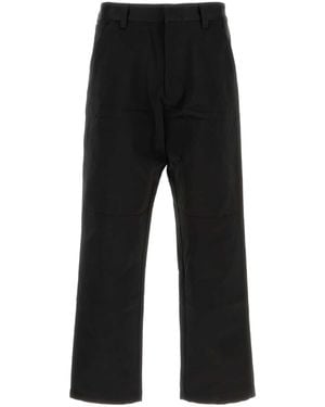 Prada Silk Blend Pant - Black