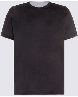 Eleventy T-Shirts And Polos _100 Co - Black
