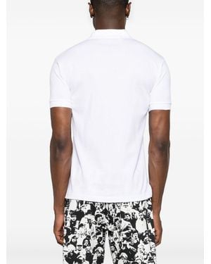 COMME DES GARÇONS PLAY Cotton Polo Shirt - White
