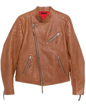 Tom Ford Leather Outerwear - Brown