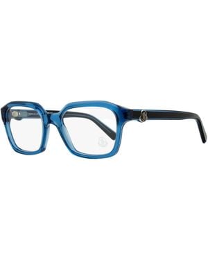 Moncler Moncler Ml5181 Rectangular Acetate Eyeglasses - Black