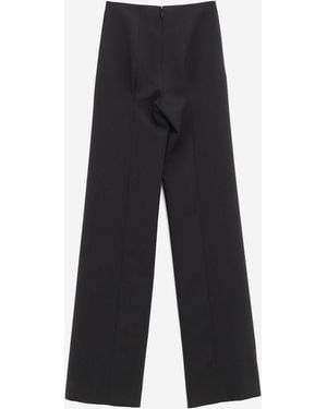 Gucci Pants Stretch Wool - Black