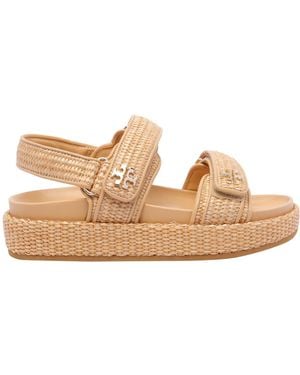 Tory Burch Kira Sport Sandals - Natural