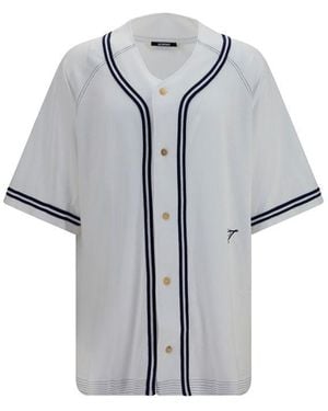 Jacquemus Cotton Pattern Shirt - Grey