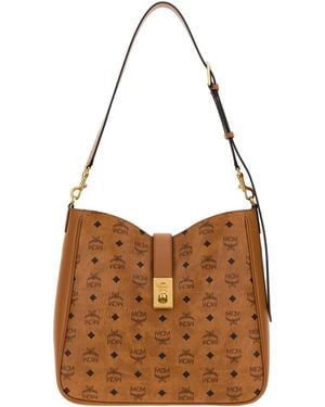 MCM Mcm Tracy Shoulder Bag - Brown