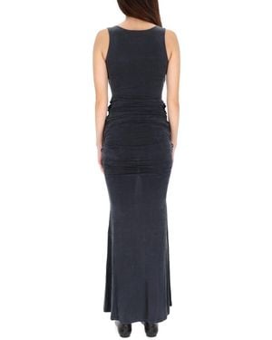 Vivienne Westwood Long Dress Cupro Elastane - Blue
